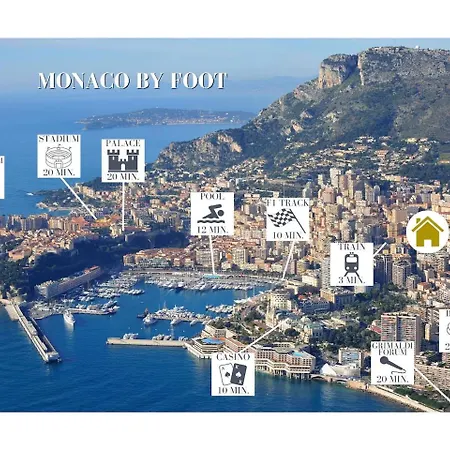 Monaco - Entire Floor With Parking アパート *