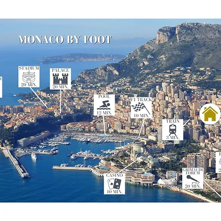 Monaco - Entire Floor With Terrace And Garage Apartamento